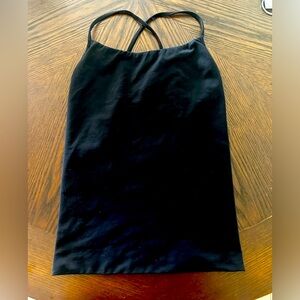 Theory Long Black Cami Sz O/S
